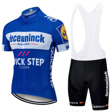 Load image into Gallery viewer, 2019 Pro Team Quick Step Cycling Jersey 20D Bib Set Bike Clothing Ropa Ciclism Bicycle Wear Clothes Mens Short Maillot Culotte