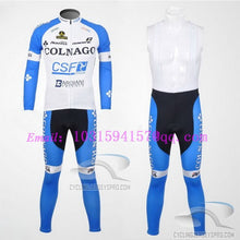 Load image into Gallery viewer, 2019 COLNAGO men winter thermal bike clothes windproof rode bicycle clothing suits roupa ciclismo jacket cycling jersey sets