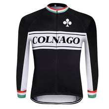 Load image into Gallery viewer, 2019 COLNAGO men winter thermal bike clothes windproof rode bicycle clothing suits roupa ciclismo jacket cycling jersey sets