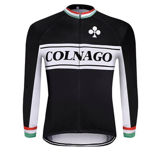 2019 COLNAGO men winter thermal bike clothes windproof rode bicycle clothing suits roupa ciclismo jacket cycling jersey sets