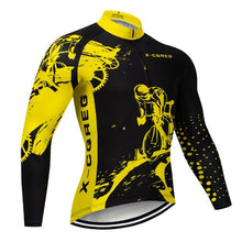 Load image into Gallery viewer, 2019 Hot Pro Team Long Sleeve Cycling Jersey Set Bib Pants Ropa Ciclismo Bicycle Clothing MTB Bike Jersey Uniform Men Clothes