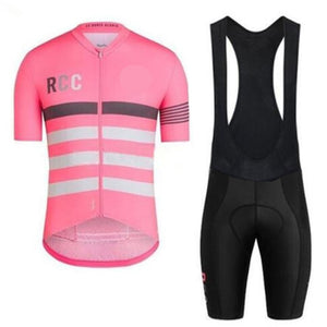 2019 Raphaing Ropa Ciclismo Cycling Jersey Bib Shorts Set Quick Dry 19D Gel Pad Mountain Cycling Clothing Suits Mtb Bike Wear