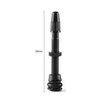 Load image into Gallery viewer, Bicycle presta valve mtb tubeless para valve 58mm bicycle tire valve presta bike tire cap accessories