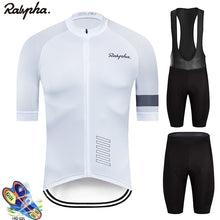 Load image into Gallery viewer, 2019 rapha Cycling Set Man Cycling Jersey Short Sleeve Bicycle Clothing Kit Mtb Bike Wear Triathlon Uniforme maillot ciclismo