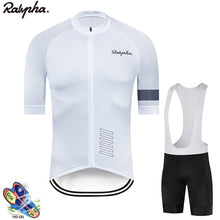 Load image into Gallery viewer, 2019 rapha Cycling Set Man Cycling Jersey Short Sleeve Bicycle Clothing Kit Mtb Bike Wear Triathlon Uniforme maillot ciclismo