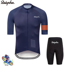 Load image into Gallery viewer, 2019 rapha Cycling Set Man Cycling Jersey Short Sleeve Bicycle Clothing Kit Mtb Bike Wear Triathlon Uniforme maillot ciclismo