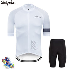 Load image into Gallery viewer, 2019 rapha Cycling Set Man Cycling Jersey Short Sleeve Bicycle Clothing Kit Mtb Bike Wear Triathlon Uniforme maillot ciclismo