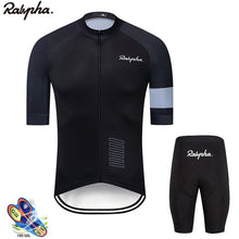 Load image into Gallery viewer, 2019 rapha Cycling Set Man Cycling Jersey Short Sleeve Bicycle Clothing Kit Mtb Bike Wear Triathlon Uniforme maillot ciclismo