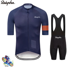 Load image into Gallery viewer, 2019 rapha Cycling Set Man Cycling Jersey Short Sleeve Bicycle Clothing Kit Mtb Bike Wear Triathlon Uniforme maillot ciclismo