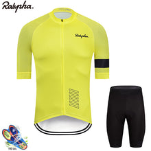 Load image into Gallery viewer, 2019 rapha Cycling Set Man Cycling Jersey Short Sleeve Bicycle Clothing Kit Mtb Bike Wear Triathlon Uniforme maillot ciclismo