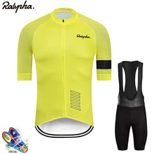 Load image into Gallery viewer, 2019 rapha Cycling Set Man Cycling Jersey Short Sleeve Bicycle Clothing Kit Mtb Bike Wear Triathlon Uniforme maillot ciclismo