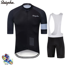 Load image into Gallery viewer, 2019 rapha Cycling Set Man Cycling Jersey Short Sleeve Bicycle Clothing Kit Mtb Bike Wear Triathlon Uniforme maillot ciclismo