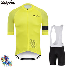 Load image into Gallery viewer, 2019 rapha Cycling Set Man Cycling Jersey Short Sleeve Bicycle Clothing Kit Mtb Bike Wear Triathlon Uniforme maillot ciclismo