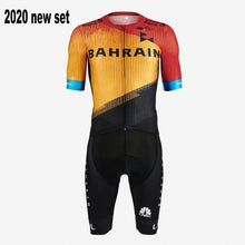 Load image into Gallery viewer, 2020 new pro team jumbo visma cycling jersey set Bicycle maillot mens breathable MTB quick dry bike Ropa ciclismo 9D gel pad