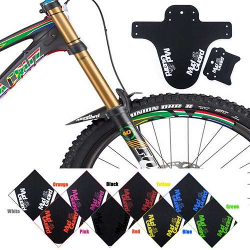 2019 New Bicycle Fenders Plastic Colorful Front /rear Bike Mudguard Mtb Bike Wings Mud Guard Cycling Accessories for Bicycle