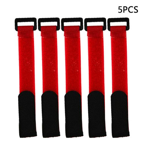 5Pcs Adjustable Magic Sticker Bike Supplies Universal Bandage Bicycle Fixing Strap Multifunction Sports Cycling Accessories #2