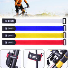 Load image into Gallery viewer, 25cm Length Bicycle Handlebar Strap Pump Strap Universal Tie Nylon Sticky Tie Fixed Items Bicycle Bottle Strap Belt Accessories