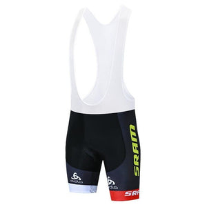 2020 NEW SRAM cycling TEAM jersey 20D bike shorts set MTB Ropa Ciclismo men short sleeve PRO bicycle shirts Maillot CLOTHING