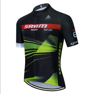 2020 NEW SRAM cycling TEAM jersey 20D bike shorts set MTB Ropa Ciclismo men short sleeve PRO bicycle shirts Maillot CLOTHING