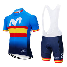 Load image into Gallery viewer, 2019 TEAM Colorful M Cycling  jersey 12D gel bike shorts sets mens Ropa Ciclismo Maillot Culotte biycling top bottoms suit