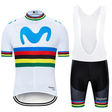 Load image into Gallery viewer, 2019 TEAM Colorful M Cycling  jersey 12D gel bike shorts sets mens Ropa Ciclismo Maillot Culotte biycling top bottoms suit