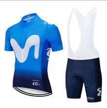 Load image into Gallery viewer, 2019 TEAM Colorful M Cycling  jersey 12D gel bike shorts sets mens Ropa Ciclismo Maillot Culotte biycling top bottoms suit