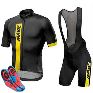 2019 mavic Bicycle Wear MTB Cycling Clothing Ropa Ciclismo Bike uniform Cycle shirt Racing Cycling Jersey Suit